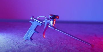 Пена ПЕНА НИЗКОГО ДАВЛЕНИЯ + Очиститель + Металлический пистолет Bauhus