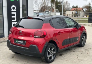 Citroen C3 III Hatchback 1.2 PureTech 82KM 2019 Citroen C3 1.2PureTech 12V 83KM Salon Polska F-Vat 23 1.2 Benzyna 83KM, zdjęcie 6