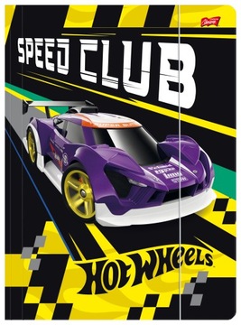 Teczka z gumką St.Majewski A4 HOT WHEELS