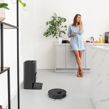 WELLTEC PROBOT R90 PRO - РОБОТ ДЛЯ УБОРКИ СО СТАНЦИЕЙ 5 В 1