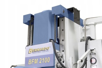 ПРОМЫШЛЕННЫЙ ТЯЖЕЛЫЙ ФРЕЗЕРНЫЙ СТАНОК 2100x500 мм 4xFEED 360