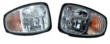 KOMPLET LAMP PRZÓD P/L ŁADOWARKI TELESKOPOWEJ JCB