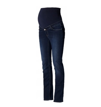NOWE SPODNIE CIĄŻOWE elastyczne MAMA Skinny HIGH RIB Jeans PAS CIĄŻOWY H&M