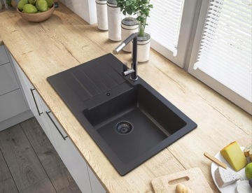 LINEA BLACK КУХОННЫЙ смеситель, ВЫДВИЖНОЙ ДЛЯ МОЙКИ