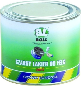 Boll lakier do felg Rally 500 ml Czarny/Mat