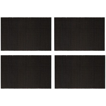 КОВРИК ПОД ТАРЕЛКУ БАМБУКОВАЯ ПОДКЛАДКА 4 ШТ.