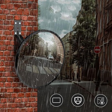 Sferrical парковочная дорога зеркало 30 см + ручка