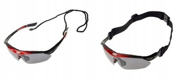 Велосипедные очки с поляризацией, 5 сменных линз + ремешок ROCKBROS 10002