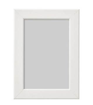 IKEA FISKBO Ramka, biały 10x15 cm