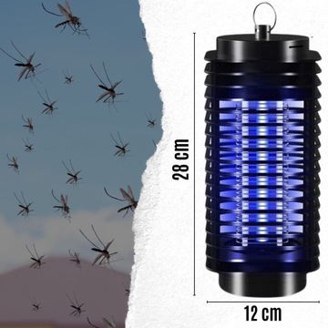 LAMPA UV OWADOBÓJCZA NA INSEKTY NA KOMARY NA MUCHY LED USB ODSTRASZACZ OWAD