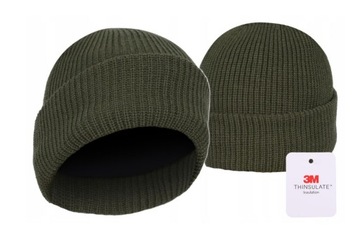 Czapka zimowa ciepła Mil-Tec Thinsulate Watch Cap - Olive