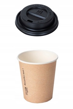 KUBKI PAPIEROWE 400ML DO KAWY+WIECZKA FI90 100SZT