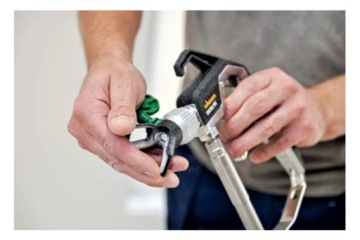 Краскораспылитель + сопло низкого давления HEA 517 + блок FREE RAC V