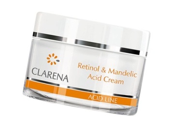 CLARENA ACID KREM Z KWASEM MIGDAŁOWYM i RETINOLEM 50ml