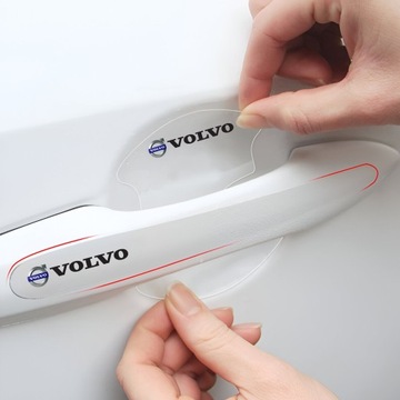 ЗАЩИТНАЯ ПЛЕНКА ДЛЯ РУЧОК VOLVO АВТОМОБИЛЬНЫХ ДВЕРЕЙ АВТОМОБИЛЬНЫЕ НАКЛЕЙКИ С ЛОГОТИПОМ