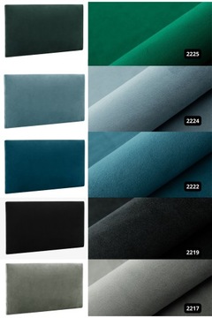 светлая стеновая панель с мягкой обивкой 60х30 см