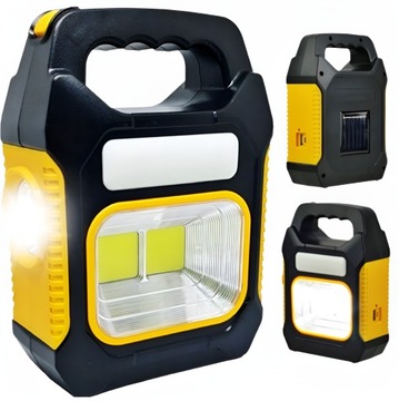 HALOGEN LED PRZENOŚNY Z AKUMULATOREM MAŁA WARSZTATOWA LAMPA Z ŁADOWARKĄ USB