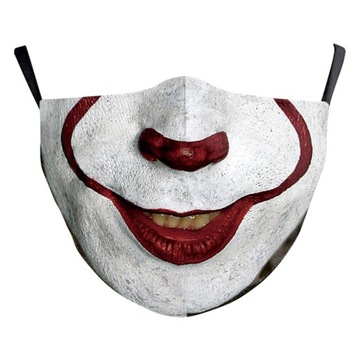 Maseczka streetwear Maska z nadrukiem Czacha Wzory