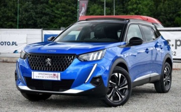 Peugeot 2008 II SUV 1.2 PureTech 130KM 2022 Peugeot 2008 SKORA Alusy LED Navi. GT Panorama totalny FULL 1.2 Benzyna, zdjęcie 6