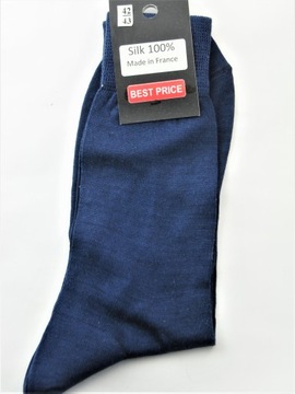МУЖСКИЕ НОСКИ 100% СОЭ ШЕЛК ШЕЛК 44-46 ГРАФИТ