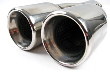 KONCOVKA VÝFUKOVÝ TLUMIČE VRSTVA DVOJTRUBKOVÝ 74MM