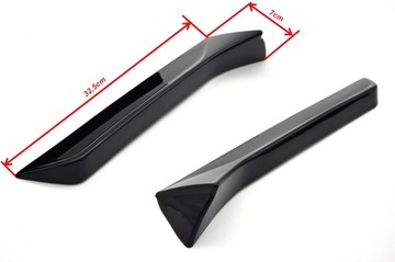 ЗАДНЕЕ СТЕКЛО DAIRINGS SEAT LEON 5F 13-21 черный глянцевый с АБС + лента