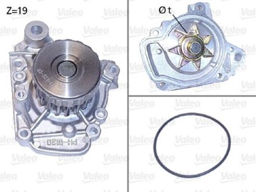 ČERPADLO VODY 506811 VALEO HONDA CIVIC FR-V STREAM