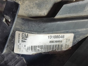 OPEL CORSA D 2008 ZADNÍ STRANA PRAWA/LAMPA