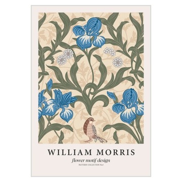 Plakat 21x30 William Morris Pattern Collection No3