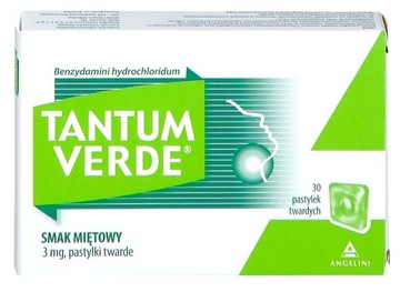Tantum Verde pastylki na ból gardła miętowe 30 szt