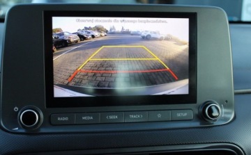 Hyundai Kona I Crossover Facelifting 1.6 T-GDI 198KM 2021 Hyundai Kona 1.6 T-GDI 198KM Comfort Serwis ASO Salon PL FV marza kamera, zdjęcie 25