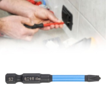 Специальная плоская отвертка Phillips с магнитным креплением Solid 65 мм FPH1, синяя