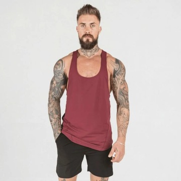 Men Casual Tank Top Quick Dry Sleeveless Shirts Gy