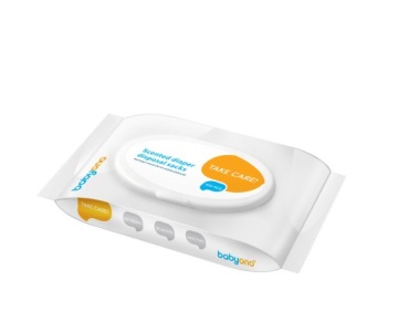 BABYONO Ароматизированные пакеты для использованных подгузников Салфетки x100шт
