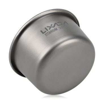 Lixada 35 мл Мини-титановая чайная чашка