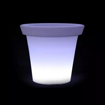 Oprawa Ogrodowa V-TAC LED Pojemnik Donica 36cm Ładowanie Pilot VT-7808
