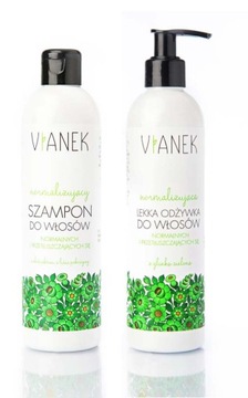 VIANEK ZESTAW NORMALIZUJĄCY WŁOSY SZAMPON +ODŻYWKA