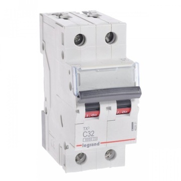 WYŁĄCZNIK NADPR.2P C 32A 6KA AC S302 TX3 403531