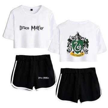 KOMPLET DRES HARRY POTTER DRACO MALFOY PIŻAMA TOP