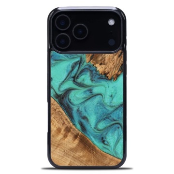 Pouzdro Bewood Unique pro iPhone 17 Pro Max tyrkysové