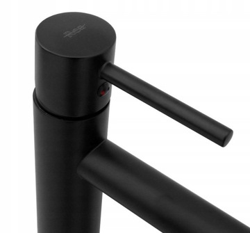 Высокий смеситель для умывальника TESS - REA, черный