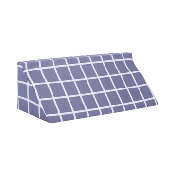 Poduszka Klinowa Trójkąt 60cmx25cmx20cm Szara