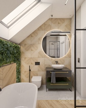 Проект дома Pióro Architekci-17 Зеркальная версия