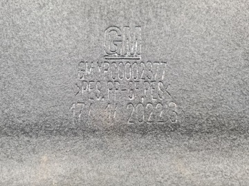 ЗАДНЯЯ ПОЛКА БАГАЖНИКА ЗАДНЯЯ OPEL GRANDLAND YP00002377