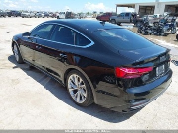 Audi A5 F5 2022 Audi a5 Sportback Premium 40, 2022r., 4x4, 2.0L 2.0 Benzyna 201KM, zdjęcie 3