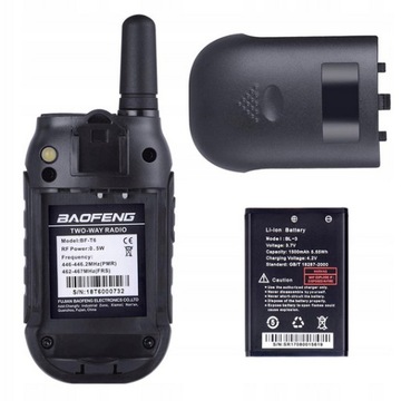 КОРОТКОВОЛНОВЫЙ ТРЕНЕР BAOFENG BF-T6 PANDA łoki toki РАДИО