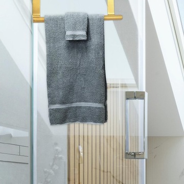 Кухонная вешалка для полотенец над шкафом, золотистая, подвесная внутри или 23,5 см.