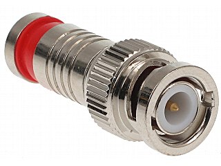 Wtyk kompresyjny Wtyk BNC zaciskany na kabel 10szt