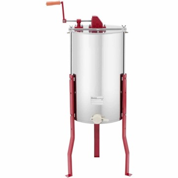 Ручная медогонка, нержавеющая сталь, 2 рамки.