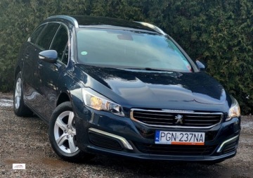 Peugeot 508 I 2015 Peugeot 508 Automatzarejestrowany, GWARANCJA 1.6 Diesel 120KM, zdjęcie 1
